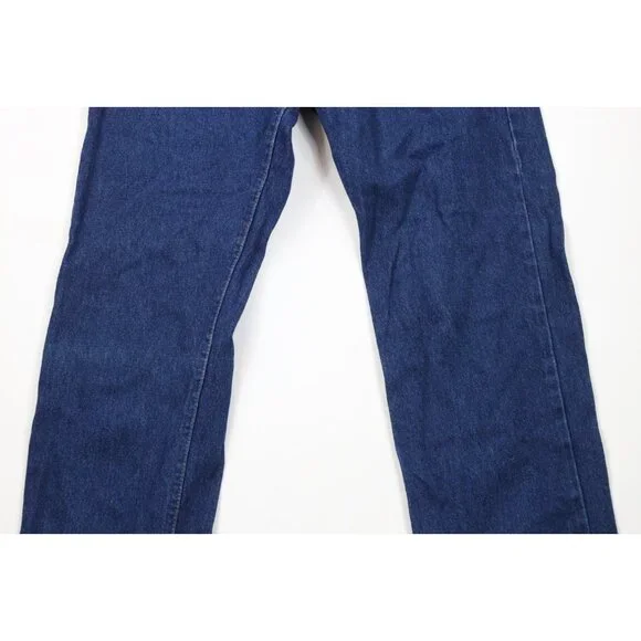 Vintage 90s Lee Mens Size 32x36 Faded Straight Leg Denim Jeans Blue Cotton USA